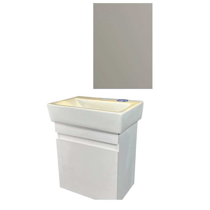 ست کابینت و روشویی ضد آب سایا کابینت مدل 102 S به همراه آینه