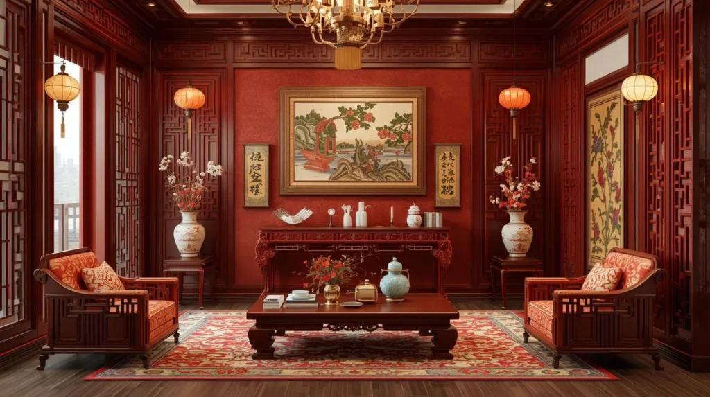 رنگهای پرکاربرد در دکوراسیون چینی