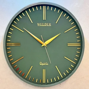 ساعت دیواری سبز