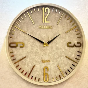 ساعت دیواری مدرن کرم