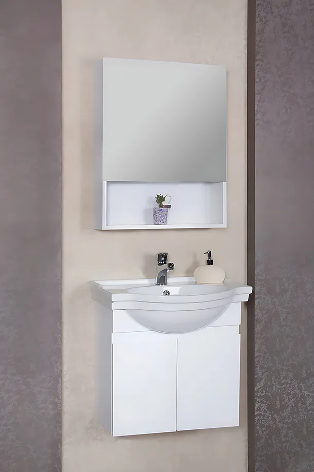 روشویی کابینتی با آینه داروخانهای مدل کد 66