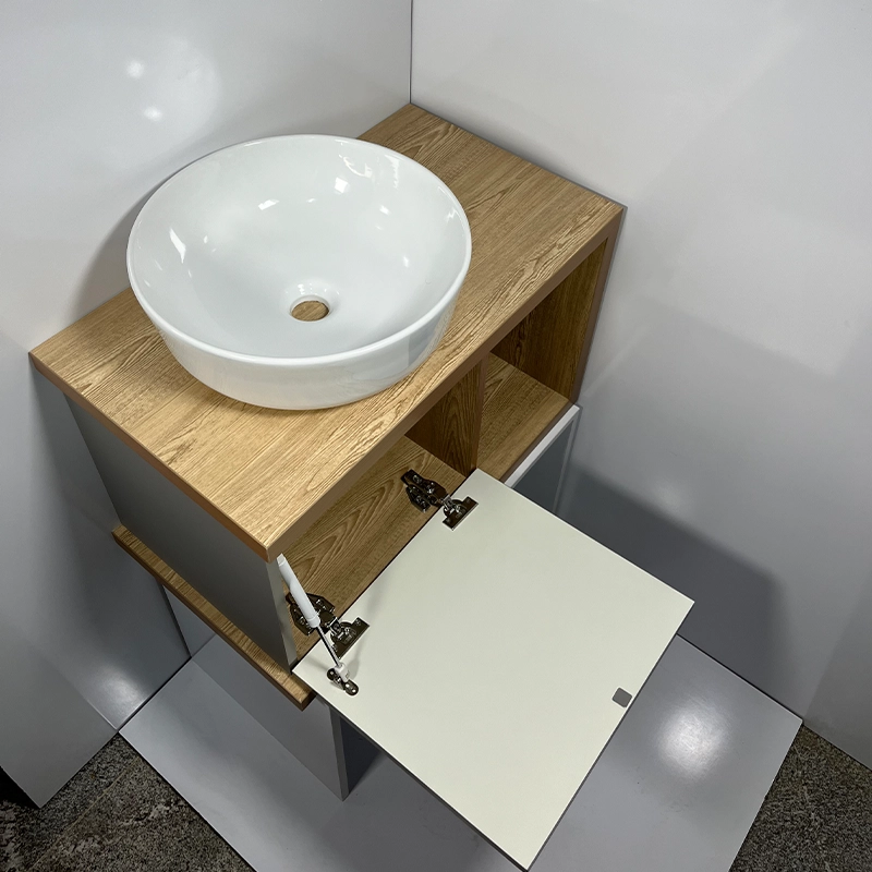 ست کابینت و روشویی دیواری سایا کابینت