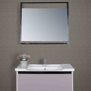 روشویی کابینتی آنجلا Saya-80 با کاسه فلت و آینه LED