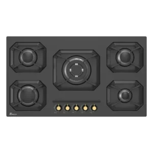 اجاق گاز صفحه‌ای پنج شعله بیمکث مدل 2302