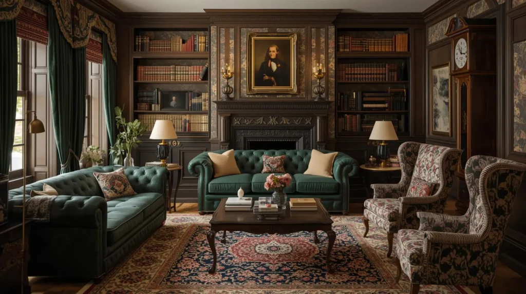 مبلمان و چیدمان به سبک بریتانیایی