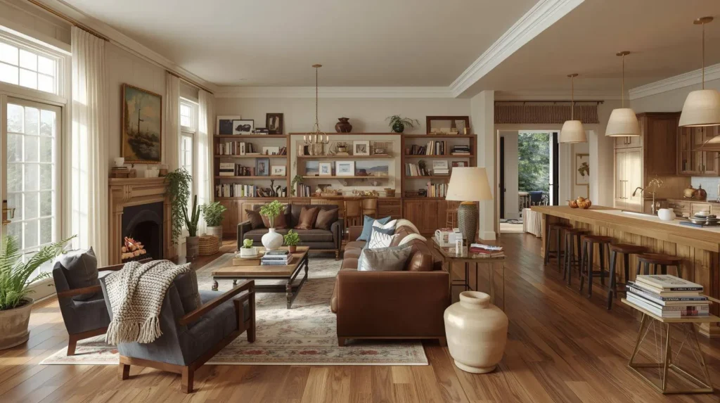 معرفی دکوراسیون آمریکایی و ویژگی‌های اصلی آن