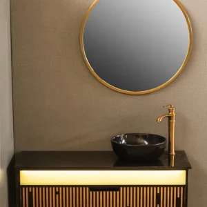 روشویی کابینتی CNC مدل 23 با صفحه سنگ طبیعی