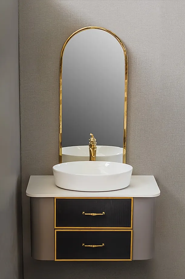 روشویی کابینتی مدرن سنگ مصنوعی