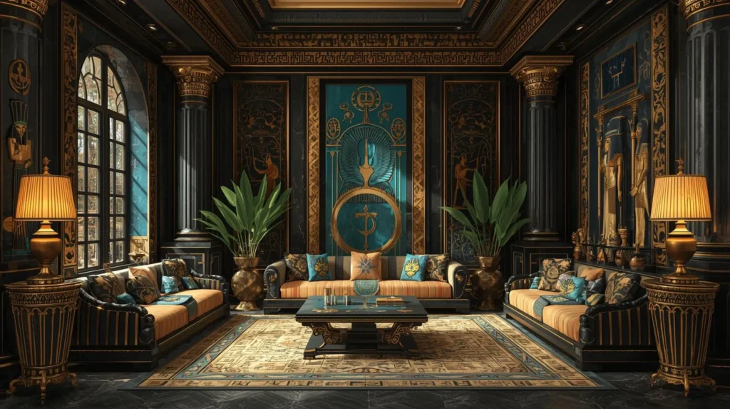 طراحی دکوراسیون مصری در خانه