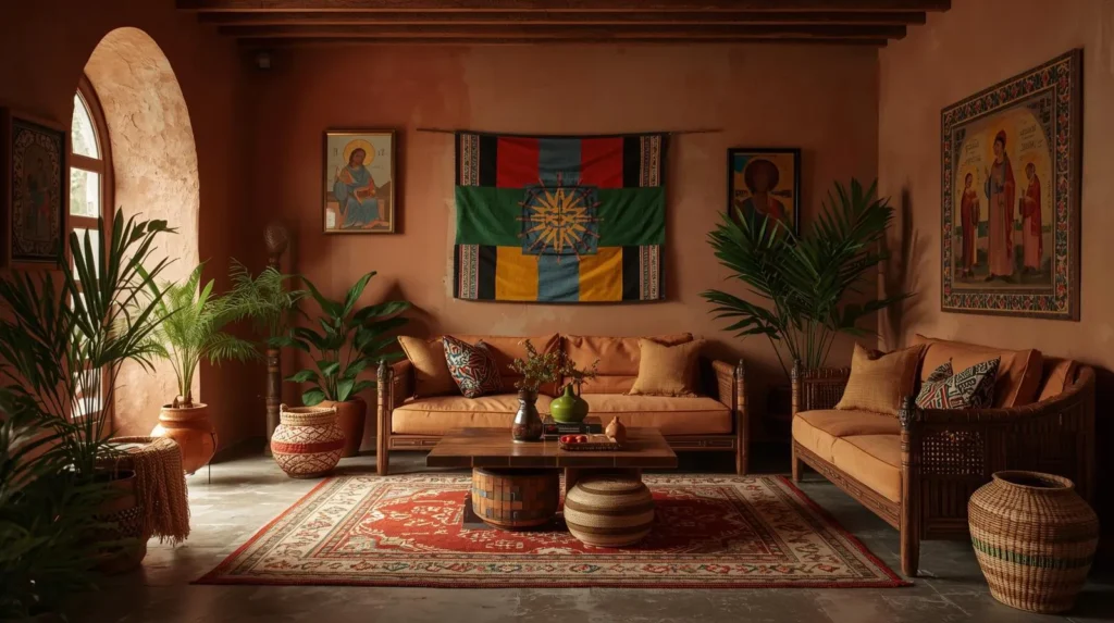 ویژگی‌های اصلی دکوراسیون اتیوپیایی