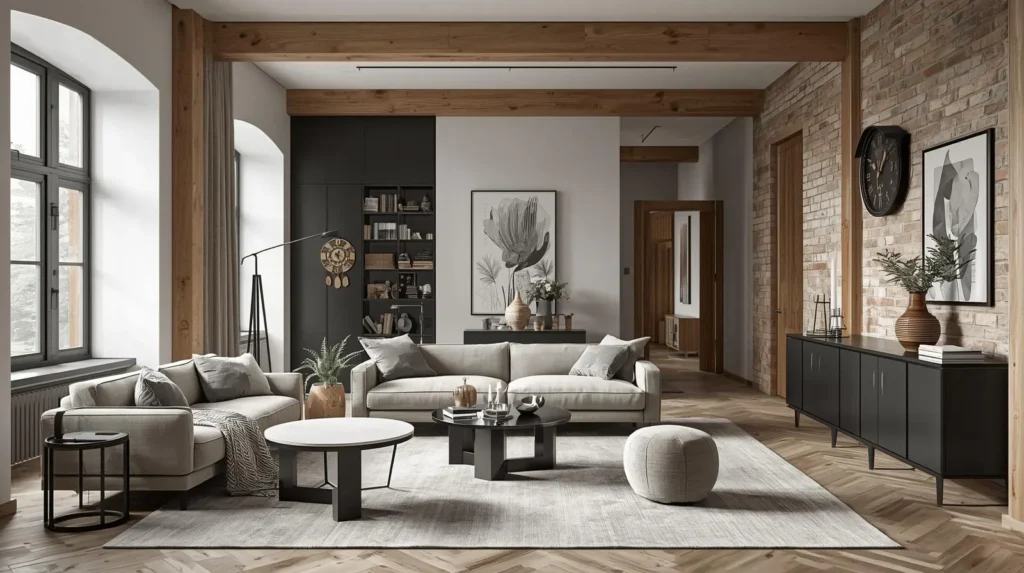  رنگ‌های خنثی و طبیعی در طراحی دکوراسیون آلمانی