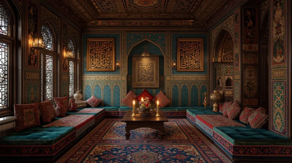 دکوراسیون ایرانی با چیدمان سنتی