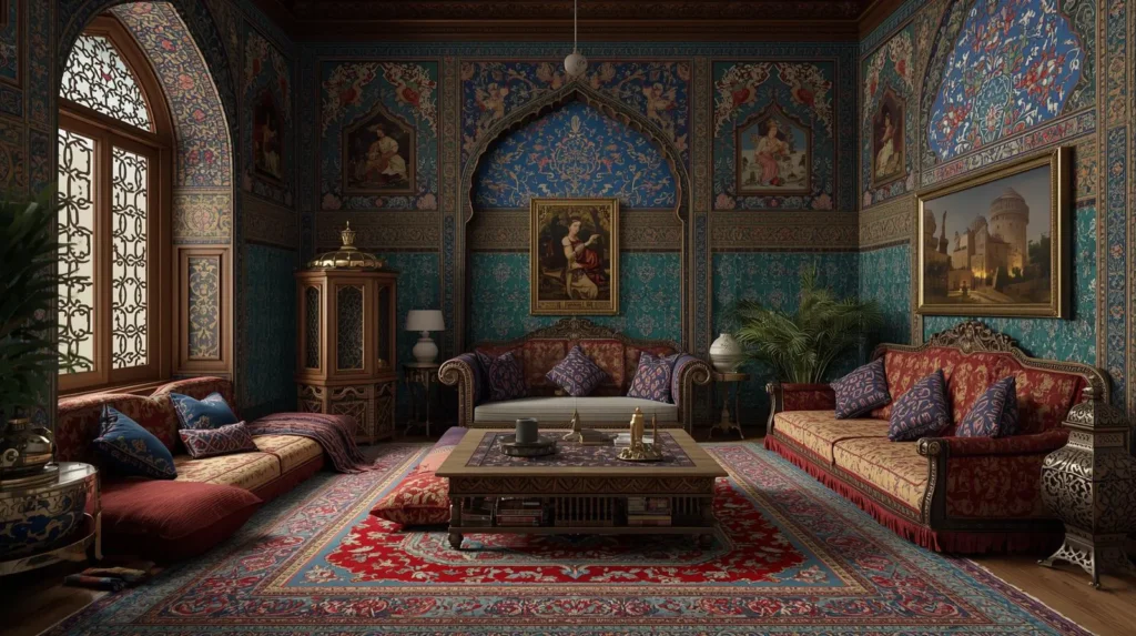 دکوراسیون ایرانی در دوران صفویه و قاجار