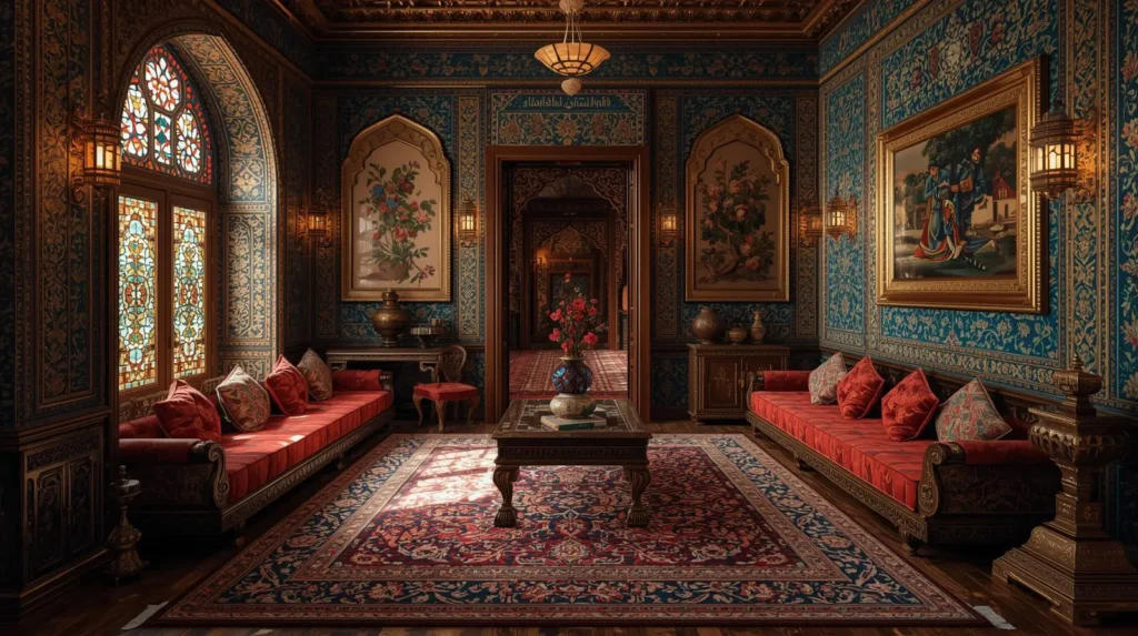 نورپردازی و پنجره‌ها در دکوراسیون ایرانی