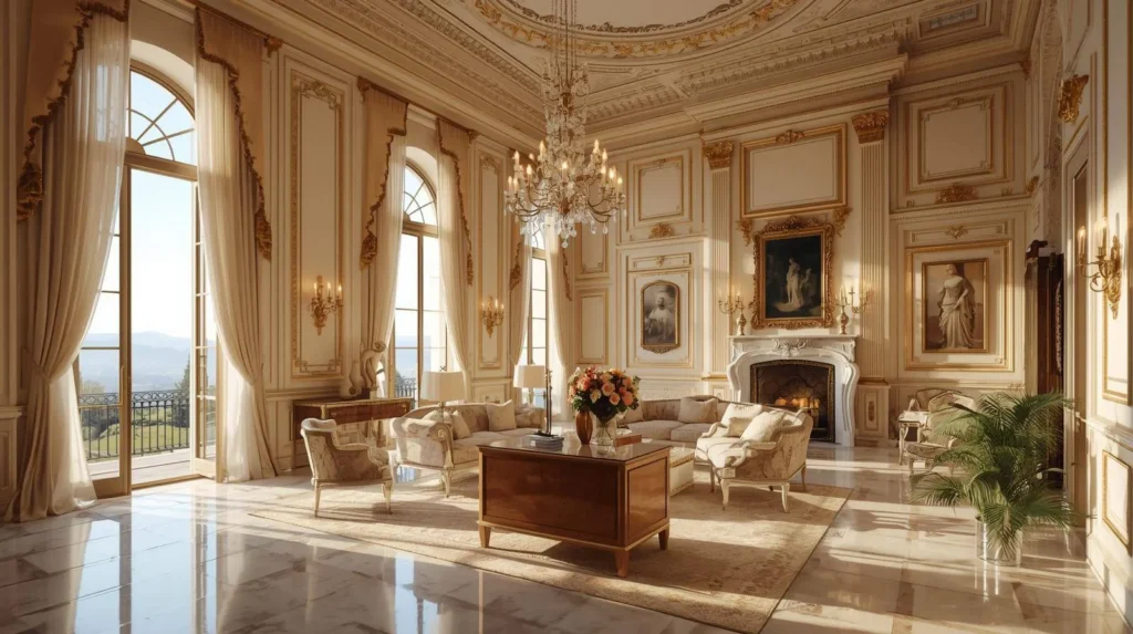  نورپردازی و ایجاد فضای گرم و لوکس به سبک ایتالیایی