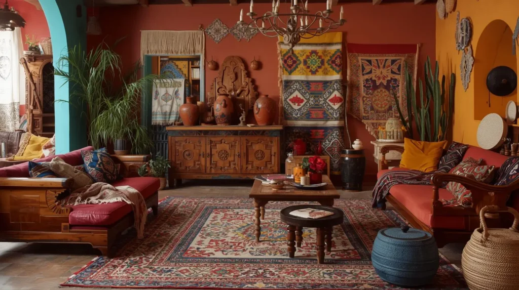 بازسازی فضاهای مختلف خانه به سبک مکزیکی