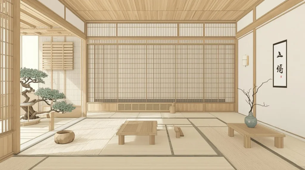 دکوراسیون ژاپنی در طراحی خانه