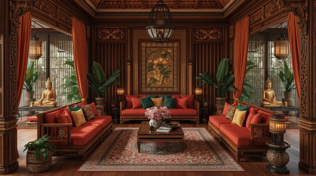 ویژگی های دکوراسیون تایلندی