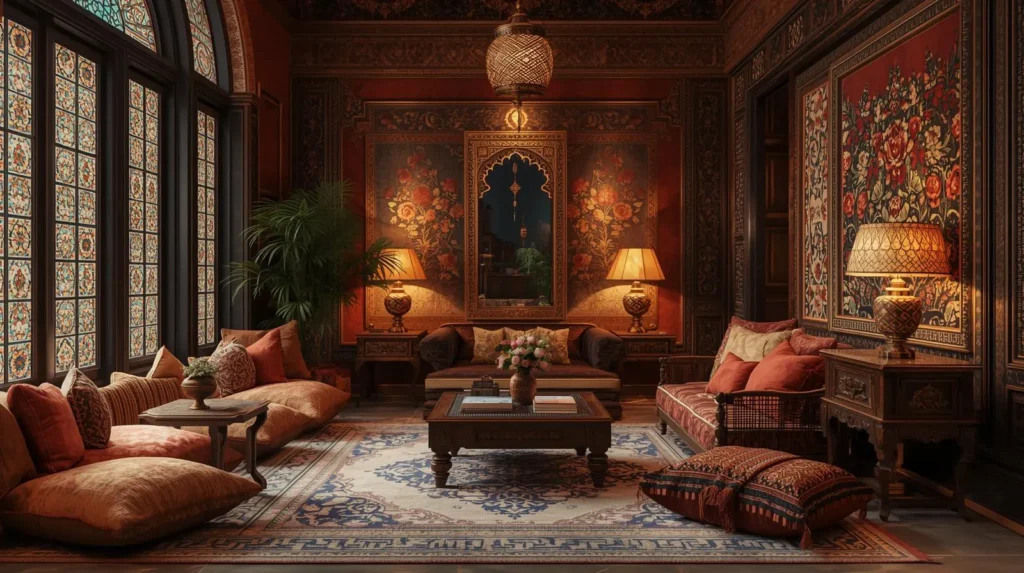 خلق فضایی اصیل و شخصی در خانه‌های به سبک دکوراسیون ترکیه‌ای