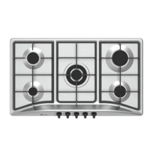 اجاق گاز صفحه‌ای پنج شعله بیمکث مدل 5010