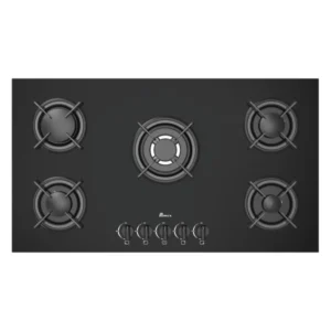 اجاق گاز صفحه‌ای پنج شعله بیمکث مدل 2104