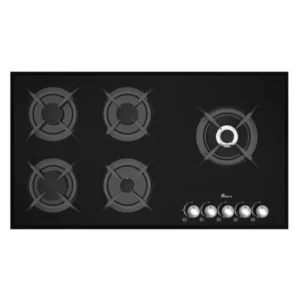 اجاق گاز صفحه‌ای پنج شعله بیمکث مدل 0059