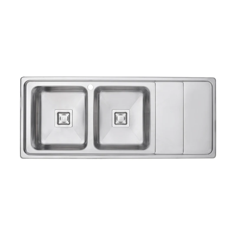 سینک ظرفشویی استیل بیمکث مدل 842 توکار نمای بالا