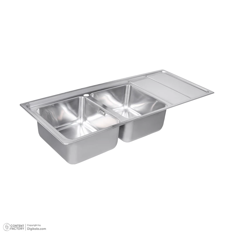سینک ظرفشویی استیل بیمکث مدل 842 توکار