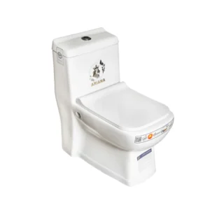 توالت فرنگی دو زمانه آریانا