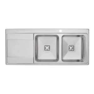 سینک ظرفشویی استیل بیمکث مدل 723 توکار نمای بالا