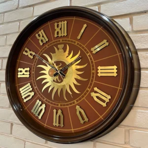 طراحی مدرن ساعت دیواری خورشیدی