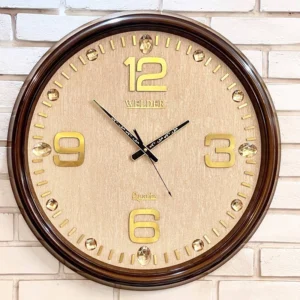 ساعت دیواری چوبی
