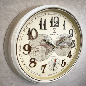 ساعت دیواری مدرن جغرافیایی