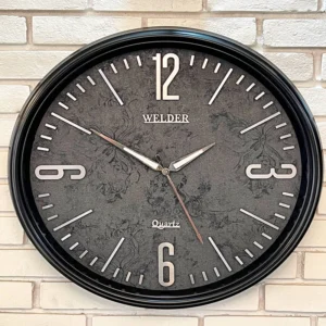 ساعت دیواری مولتی رنگ مشکی