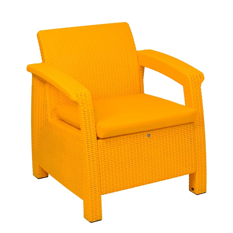 مبل یک نفره بابل کارپت مدل حصیری