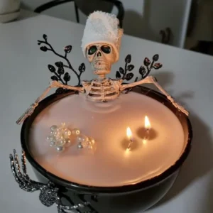 شمع پینترسی طرح اسکلت