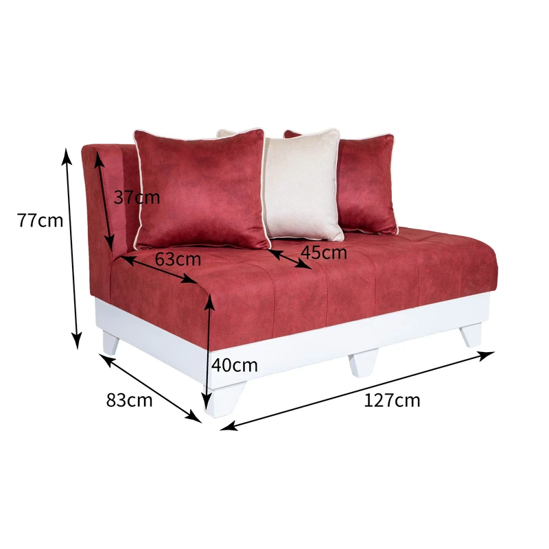 مبل ال 2 نفره دکورابو مدل الیکا