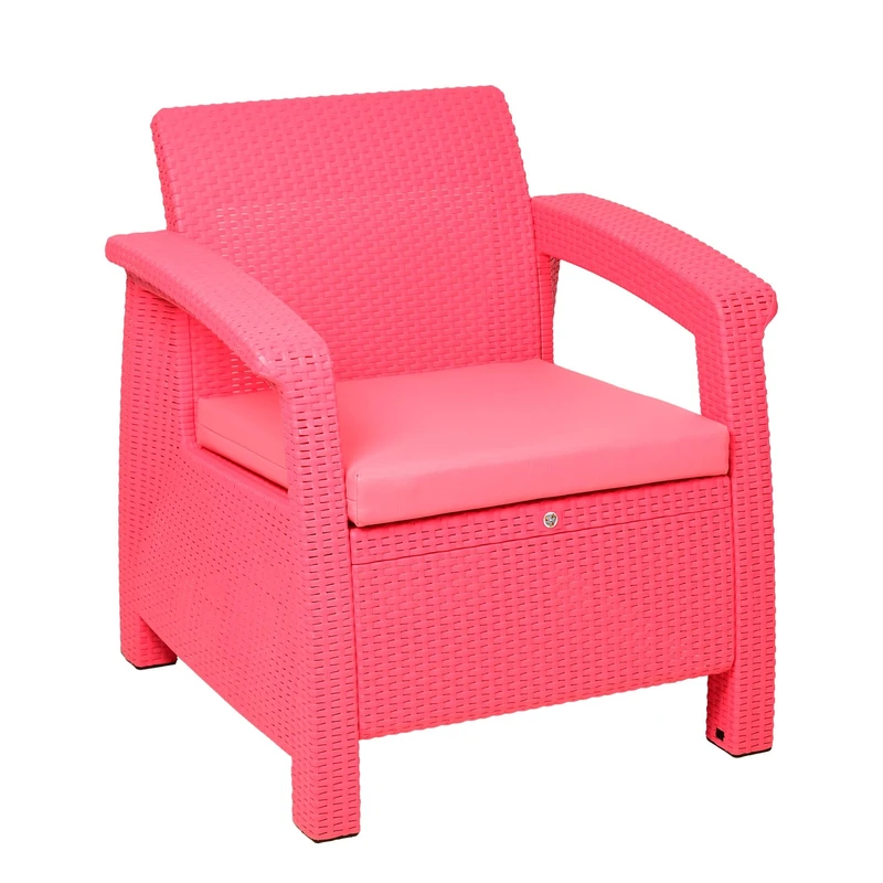 مبل یک نفره بابل کارپت مدل حصیری