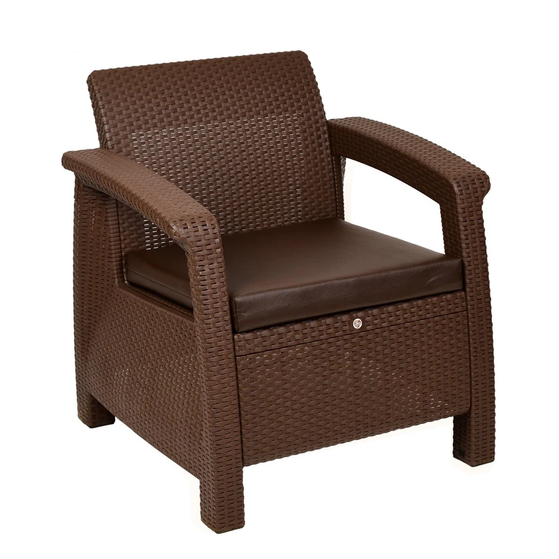 مبل یک نفره بابل کارپت مدل حصیری