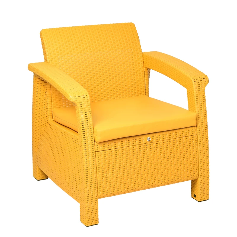 مبل یک نفره بابل کارپت مدل حصیری