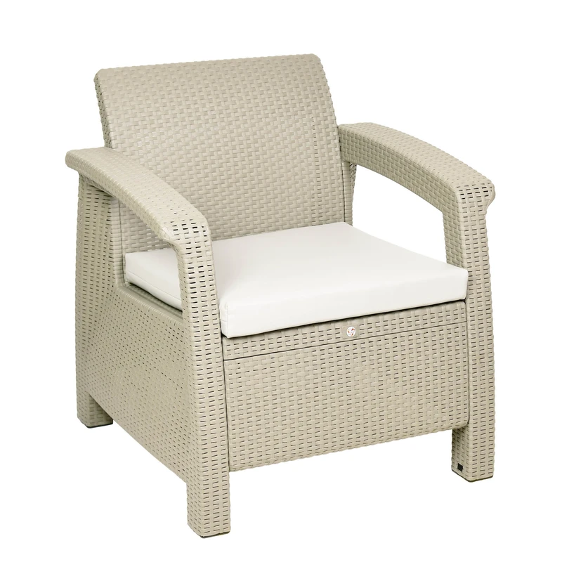 مبل یک نفره بابل کارپت مدل حصیری