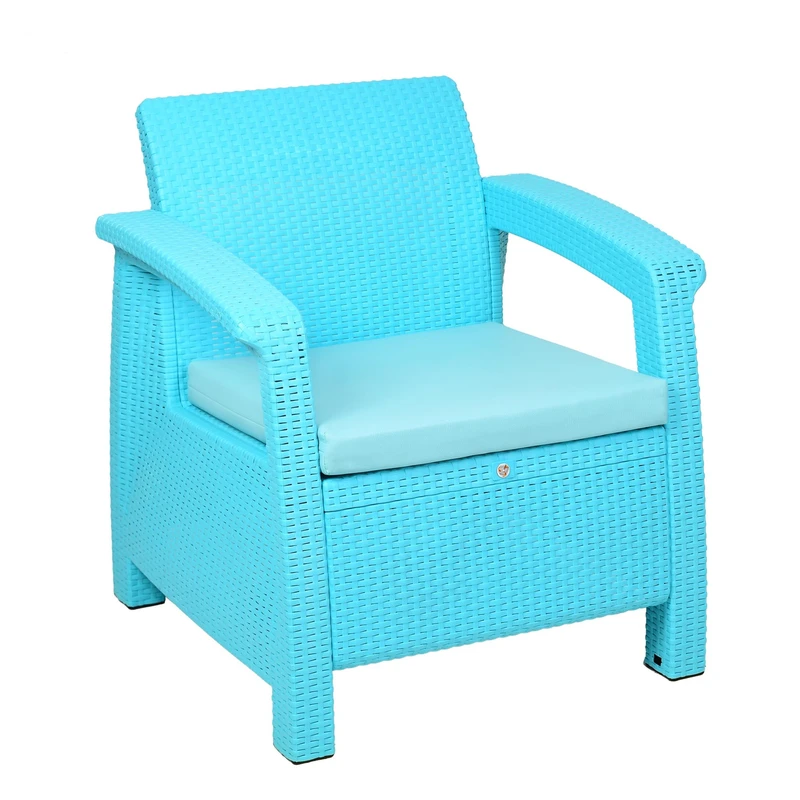 مبل یک نفره بابل کارپت مدل حصیری