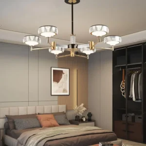 تصویر لوستر وارداتی مدل سقفی مدرن