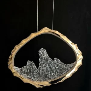 لوستر وارداتی طرح کوه یخ