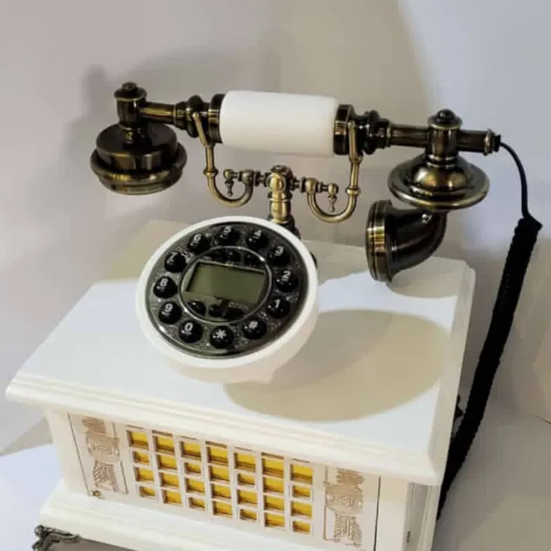 تصویر تلفن 4020 آنتیک طرح هخامنشی