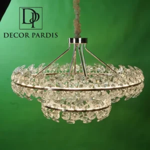 لوستر کریستال وارداتی شفاف