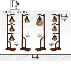 چراغ ایستاده چوبی