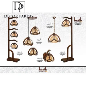 لوستر و آباژور چوبی با کیفیت