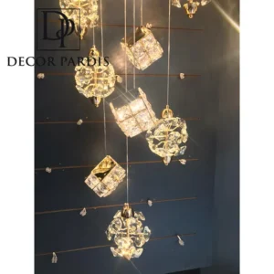 لوستر مکعبی مدرن