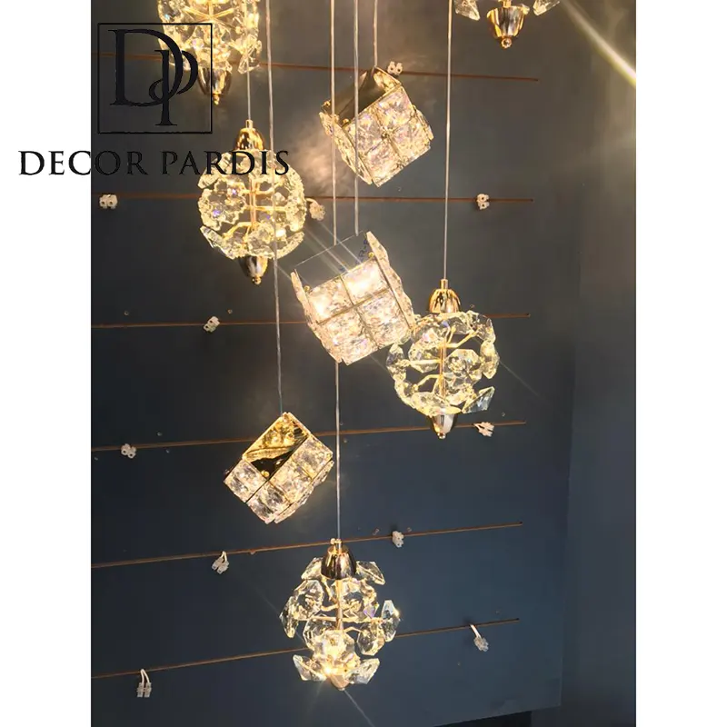 لوستر مکعبی مدرن